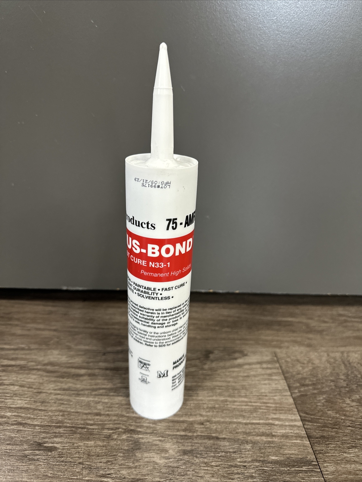Manus – Bond – Fast Cure Adhesive Sealant 75-AMFC – OEM, NEW, Truck Body Caulk