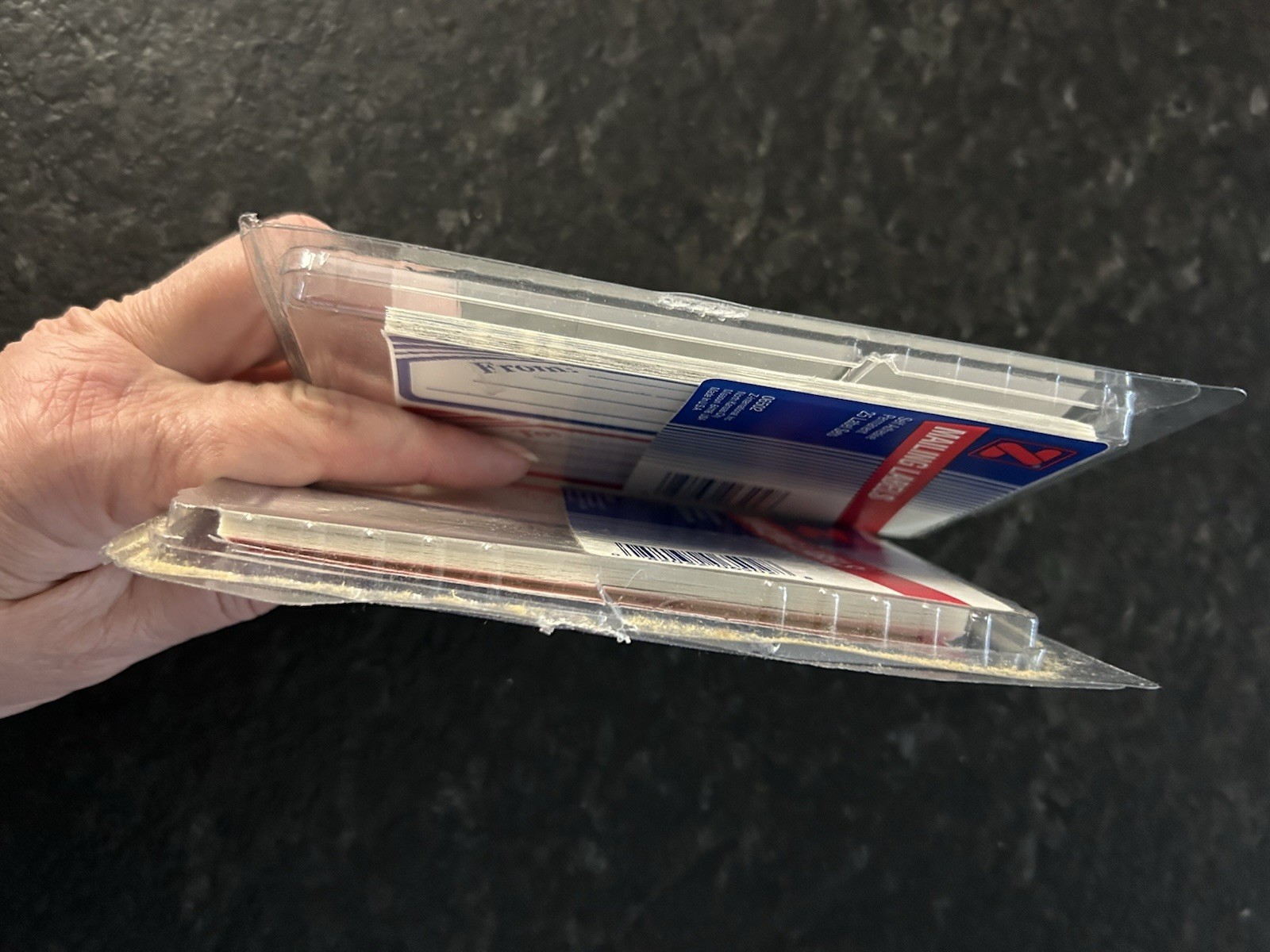 Vintage Mailing Self Adhesive Permanent Labels 1 Full Pack Opened 2nd Pack 40+