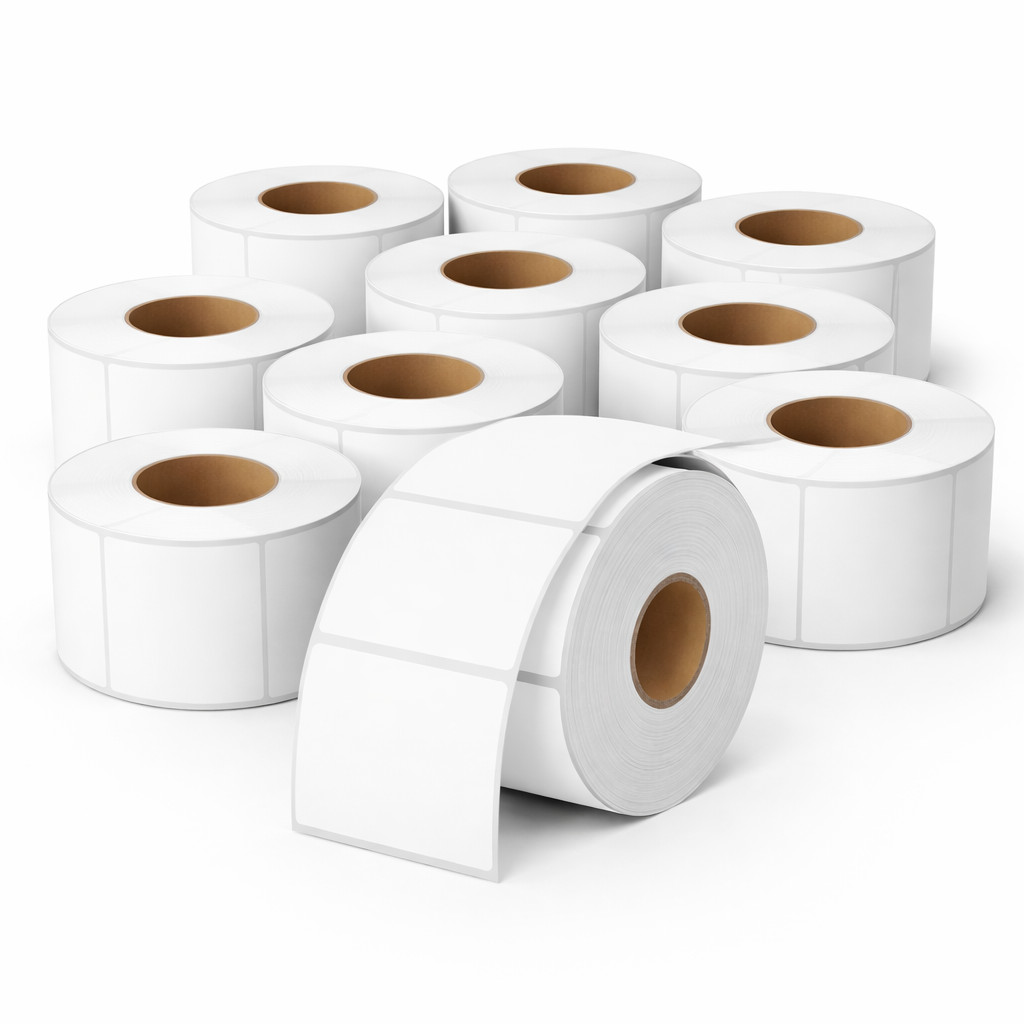 2″ x 1″ Direct Thermal Barcode Labels 2 Rolls 1000/Roll for Zebra Rollo Munbyn