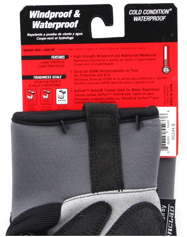 Red Wing Ironclad CCW Waterproof Windproof Insulated Motorcycle Gloves 95244