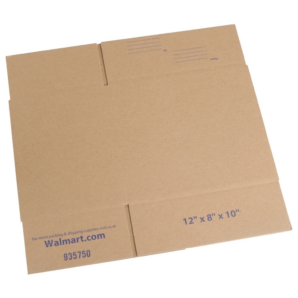 Recycled Corrugated Shipping Boxes 12x8x10 Inches Set of 30 Eco Friendly Moving