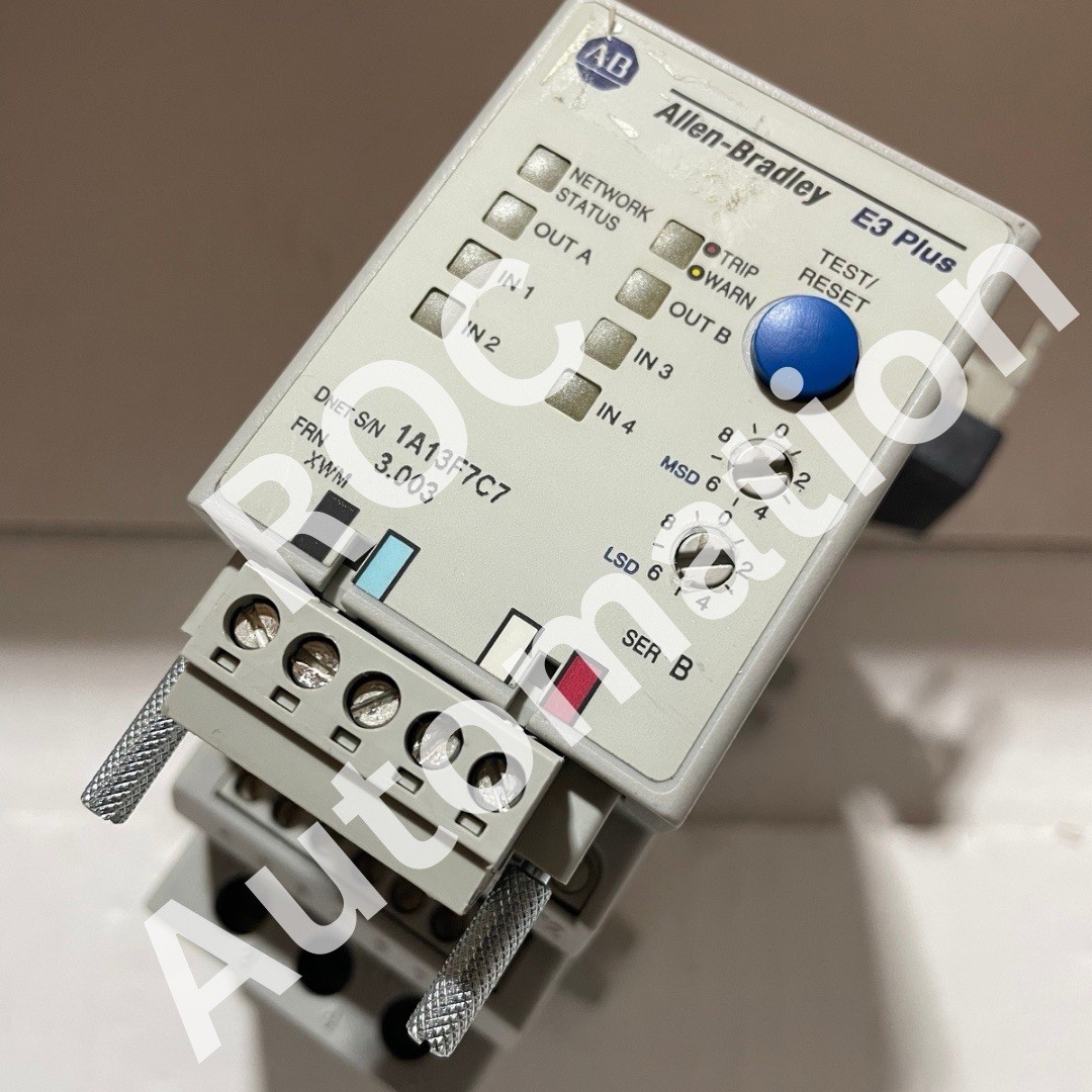 New Allen Bradley 592-EC2PC E3 Ser B Overload Relay 0.4-2 Amp