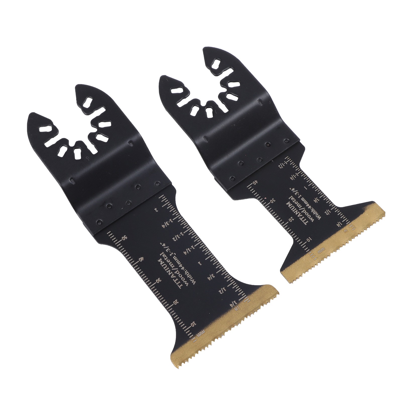 110 Pcs & 4 Types Oscillating Saw Blades Multi Tool Blades Kits for Metal, Wood