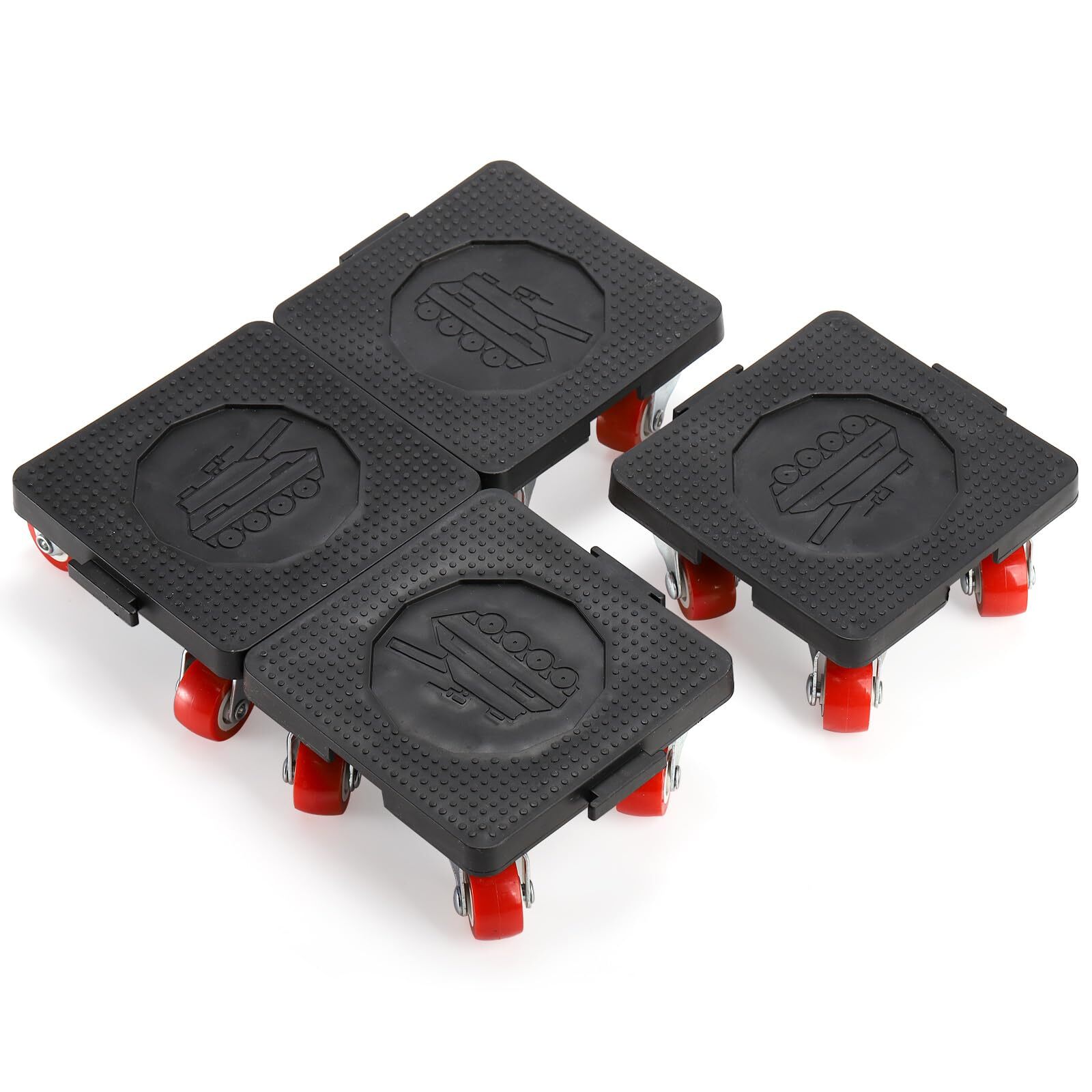 Heavy Duty Furniture Sliders with 4 Wheels and Furniture Lifter for Refrigerator