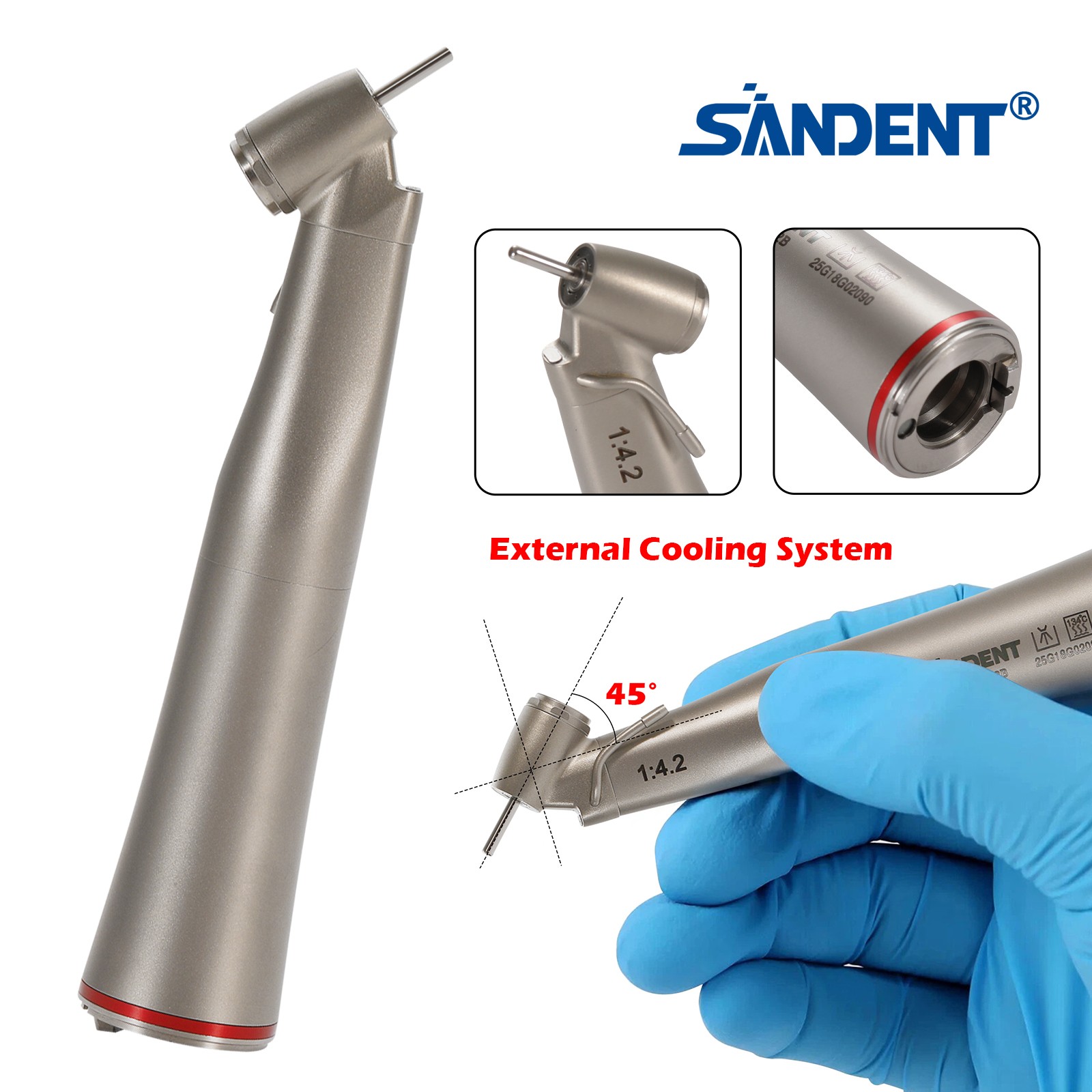 5pcs Dental Surgical Burs Long Shank 557L Carbide 25mm For High Speed Handpiece