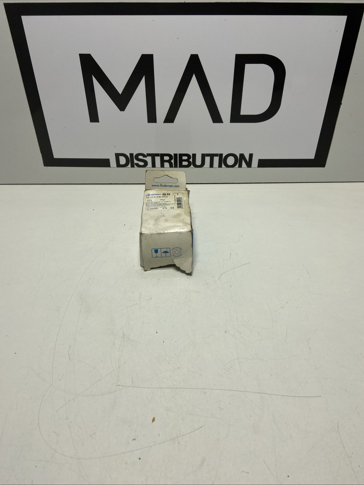 Finder 88.02.0.230.0002 Plug-in Timer Relay 230V AC/DC 5A 2CO-DPDT Industrial