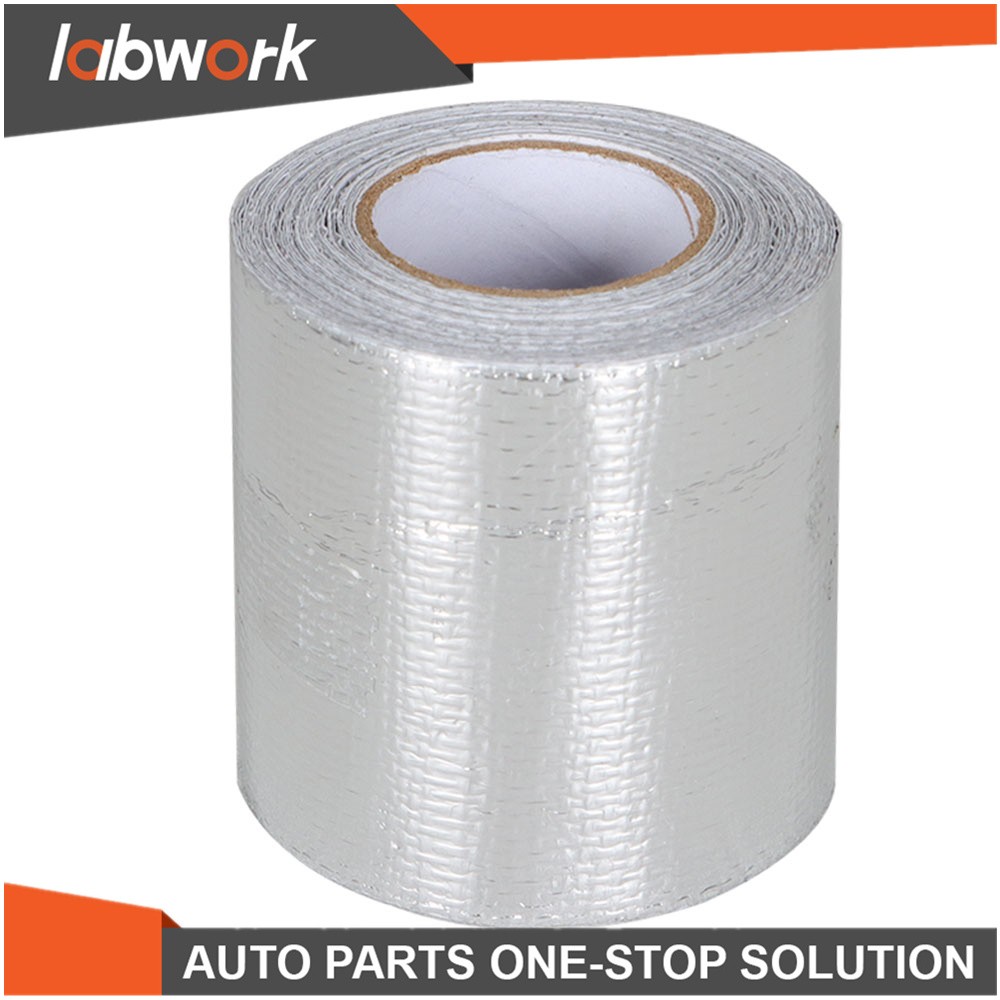 Labwork Cool-tape Self-adhesive Heat Reflective Tape Silver 1 Roll 2Inch X 25Ft