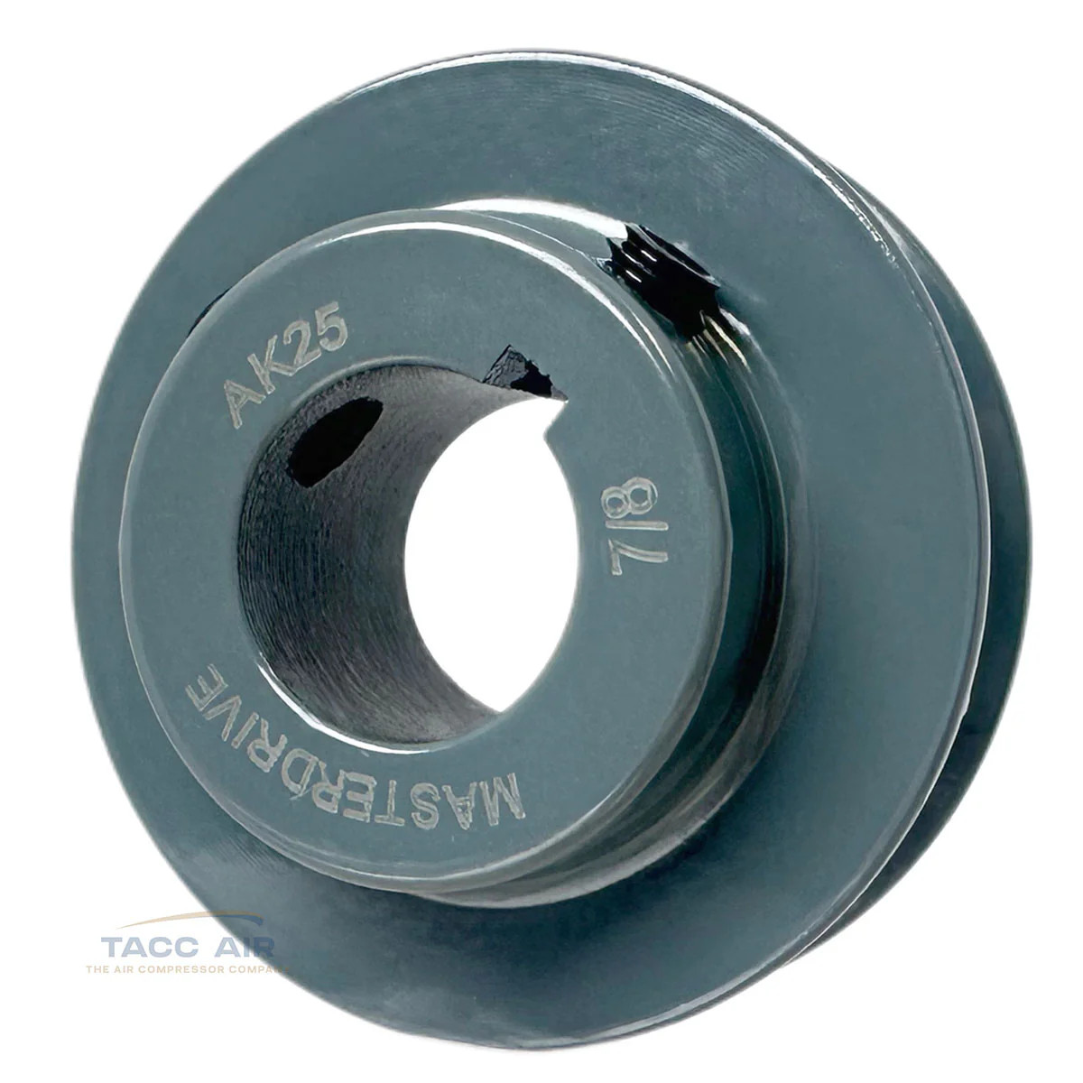 AK25-7/8 Cast Iron 2.5″ Single Groove Pulley A Section V Belt 4L 7/8″ Shaft Bore