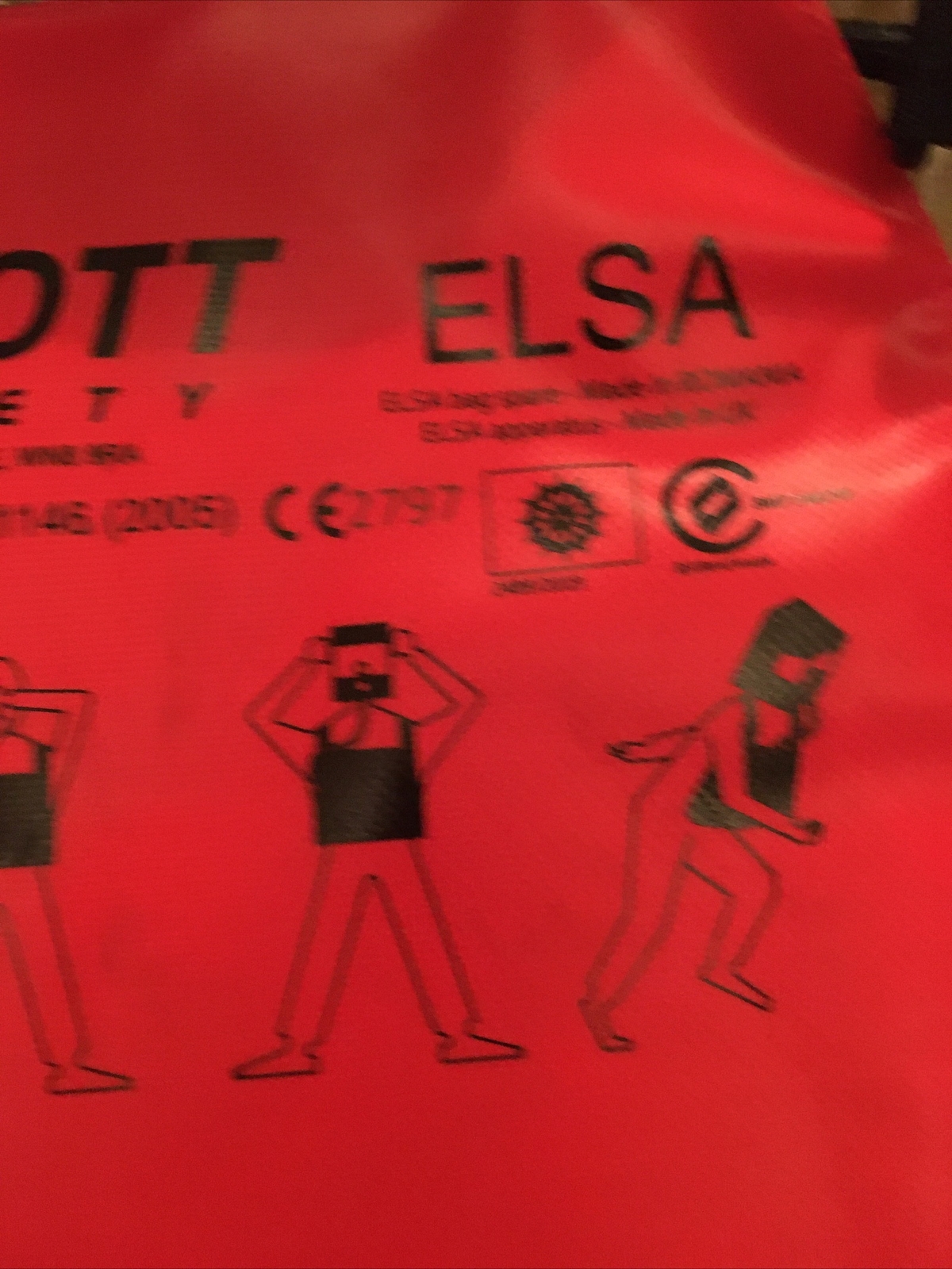 3M Scott Safety SPARE 10Min Cylinder Bag ELSA 2000 Evacuation Escape Rescue SCBA