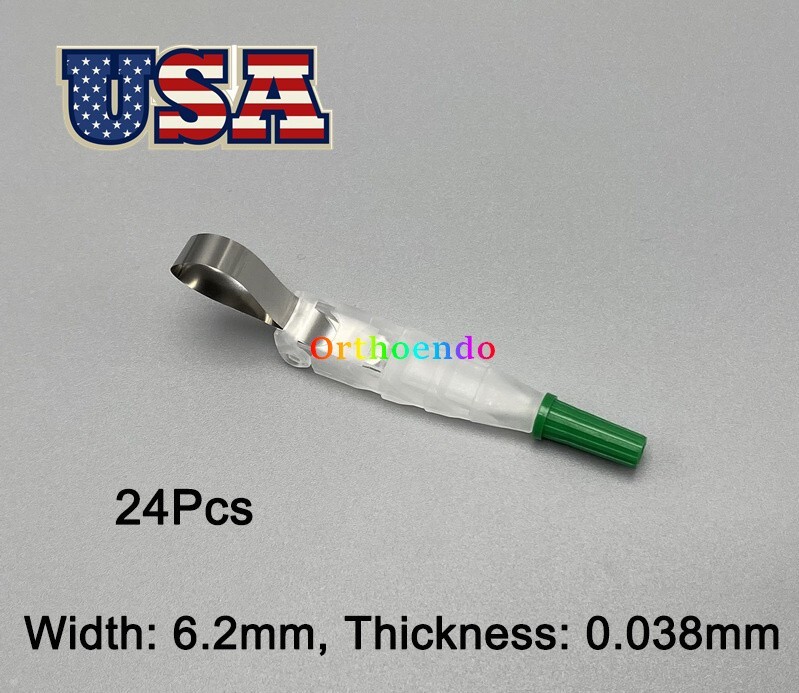 24x Dental Pro Matrix Bands Adjust Hold Matriz Matrices System Clamp with Handle