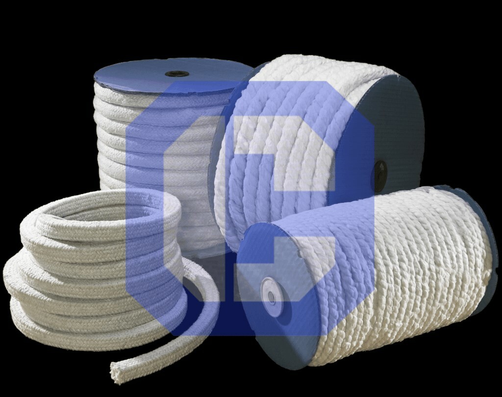 Ceramic Fiber Rope – 1/2 inch – (Square Braided) – 2300°F -350 feet FULL ROLL