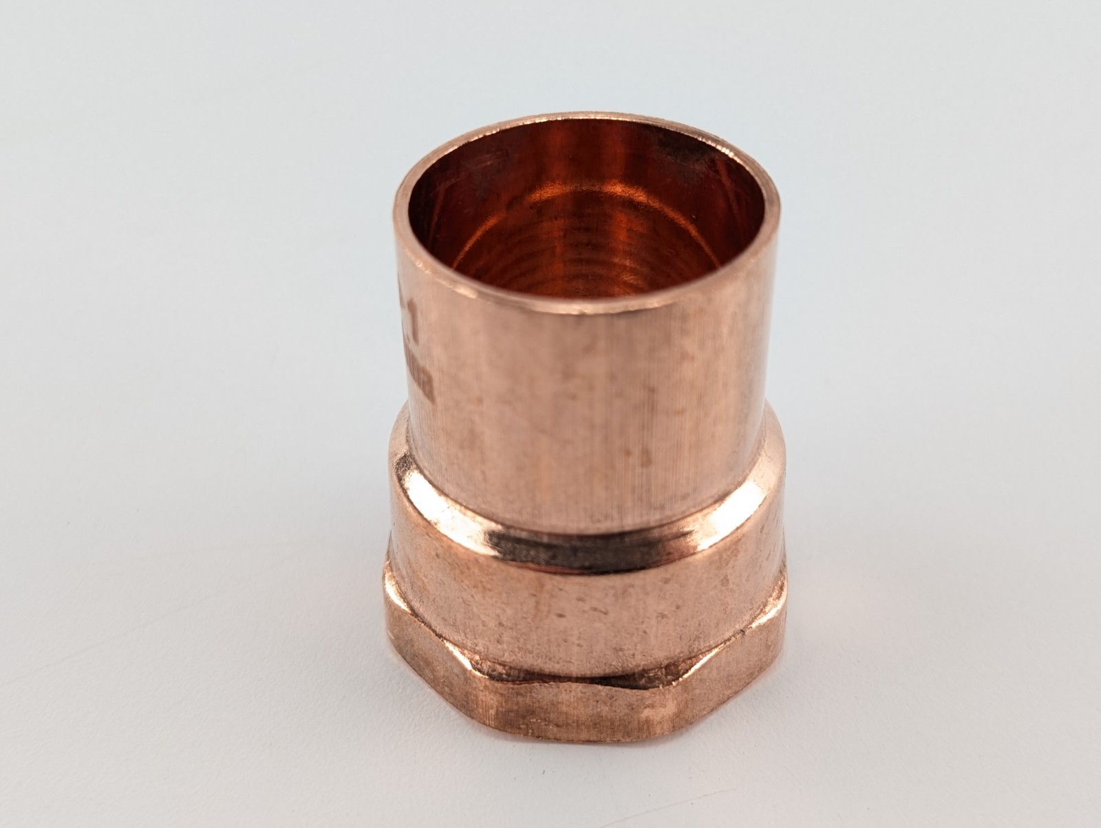 NEW BAG OF 10 PCS. BMI 1″ CxF Adapter Wrot COPPER 37706 1″