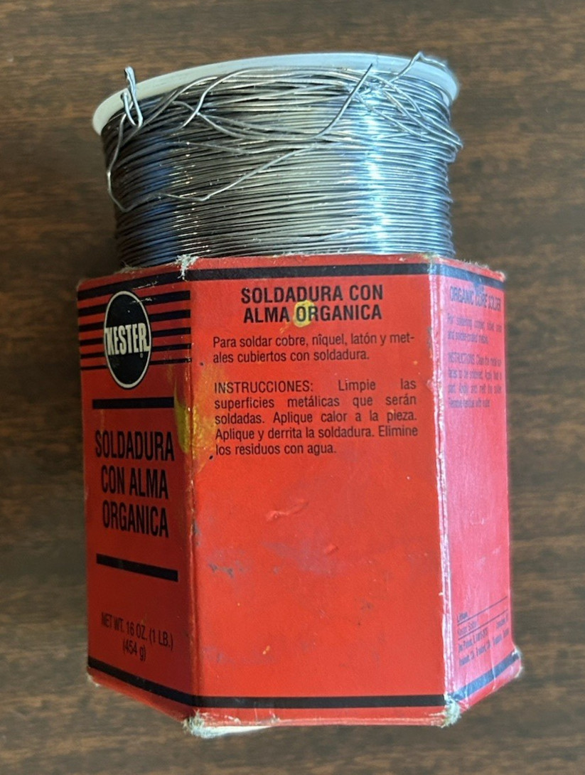 Genuine Kester 24-6337-6401 ORGANIC CORE, 0.020″ dia., 1 lb. NEW