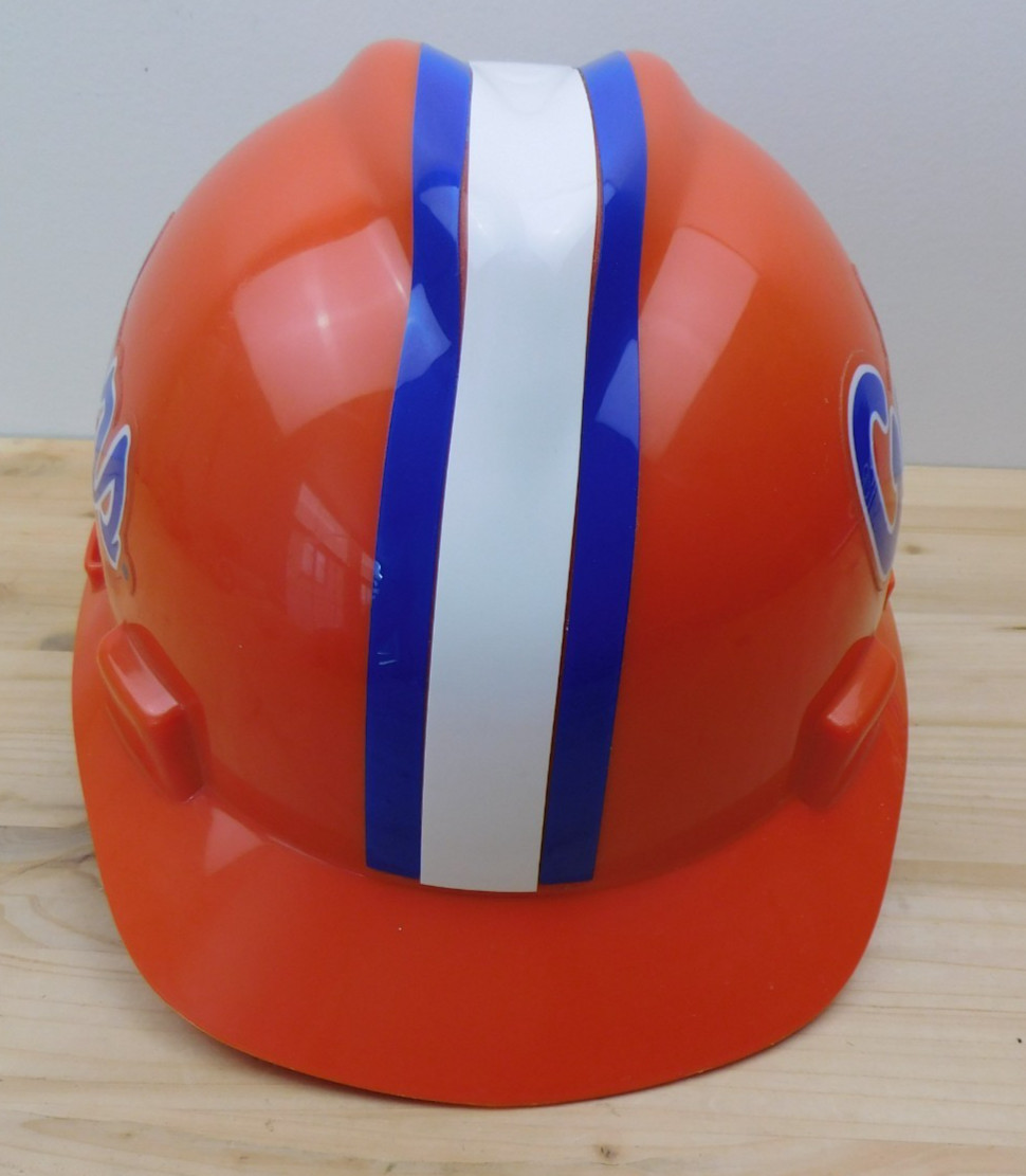 Florida Gators Official NCAA Hard Hat MSA Approved Made in USA Class E & G