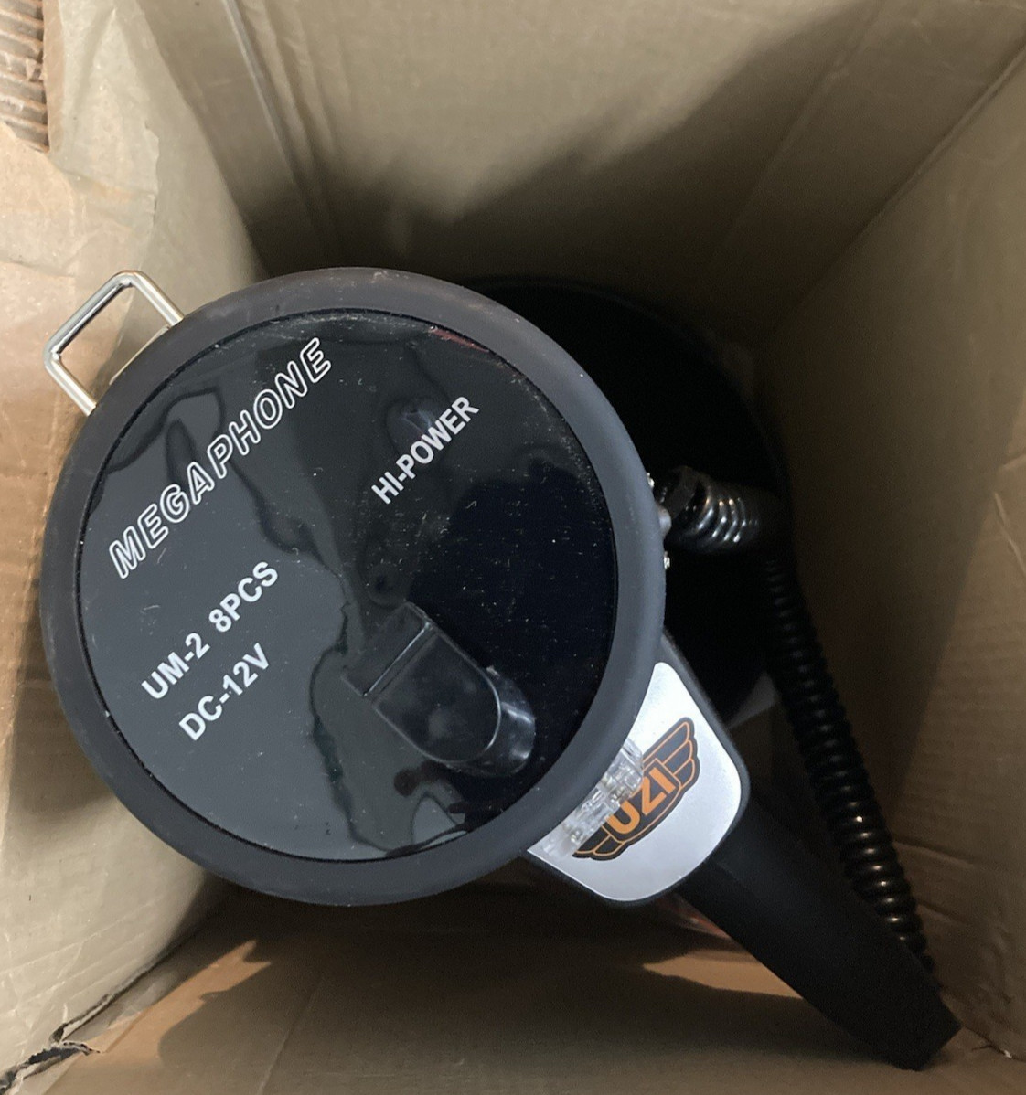 Uzi Pro Loud Big Bluetooth Megaphone 50W Professional Bullhorn