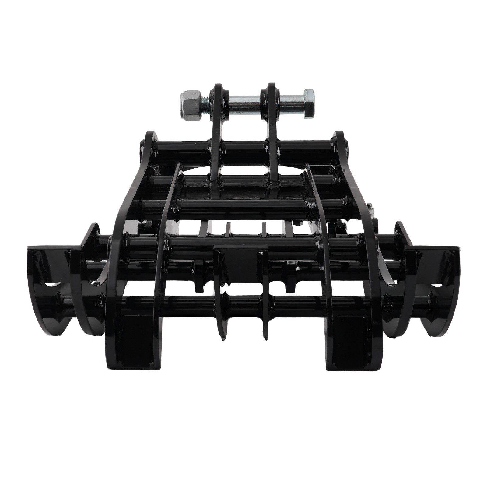 Durable Steel Grapple for Mini Excavator 0.8-1.8T Powder Coated Finish