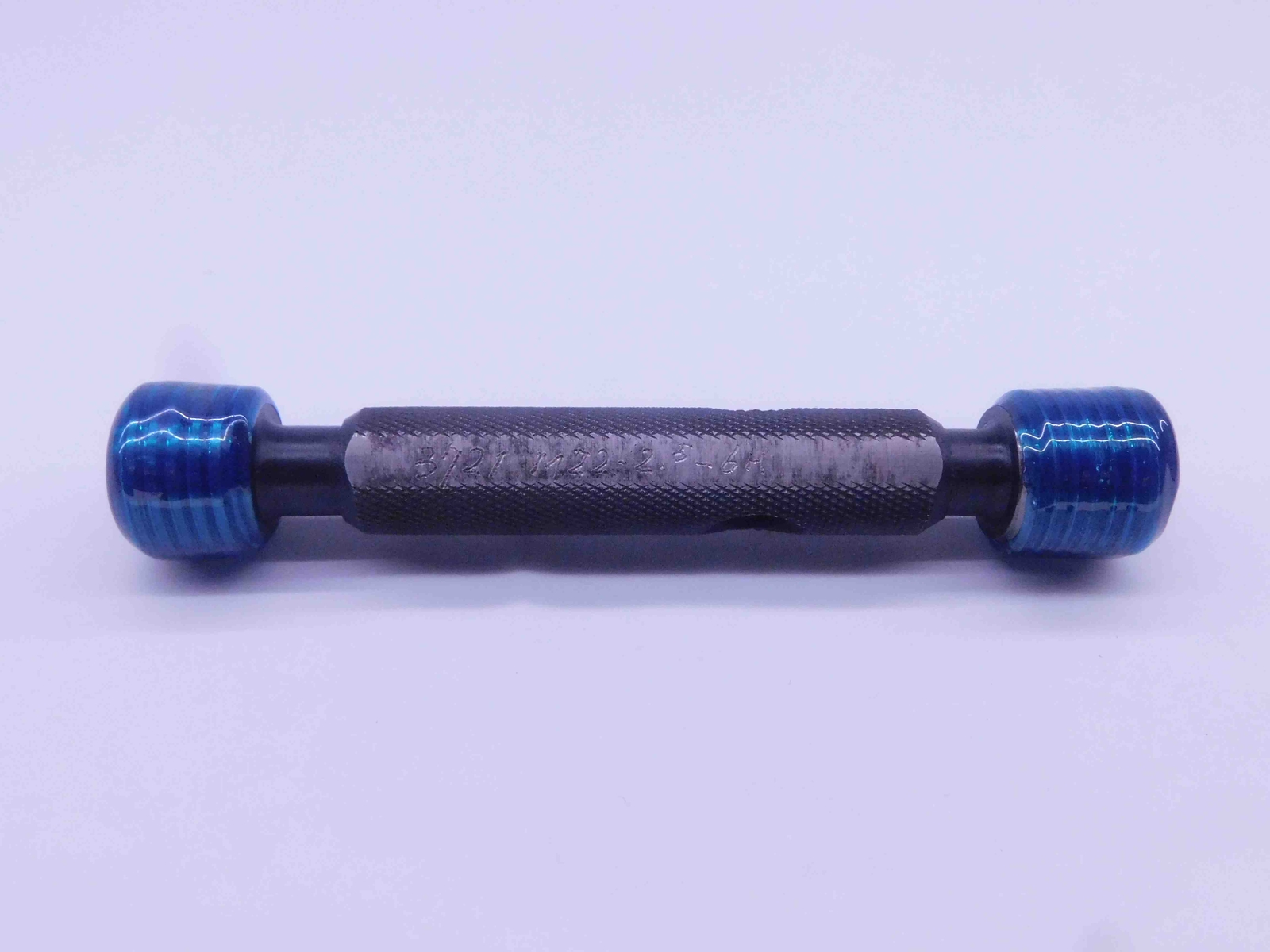 M22 X 2.5 6H METRIC THREAD PLUG GAGE 22 GO NO GO P.D.’S = 20.376 & 20.600 CHECK