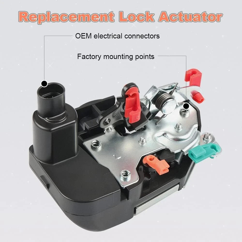 Door Power Lock Actuator Compatible with 1994-2002 Dodge Ram 1500 2500 3500