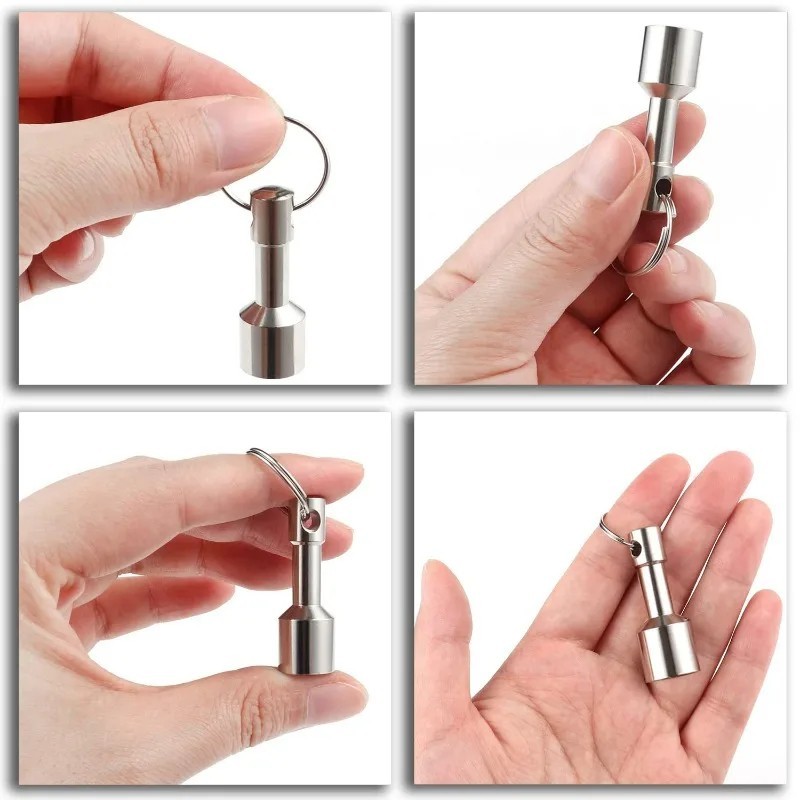 1/2pcs Keychain Neodymium Magnet for Testing Coins, Jewelry, Brass, Gold, Silver