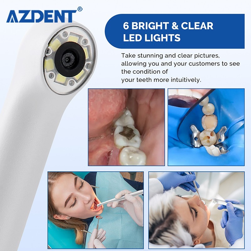 FDA Dental Intraoral Camera LED Automatic Imaging Intra Oral Endoscope USB 2.0