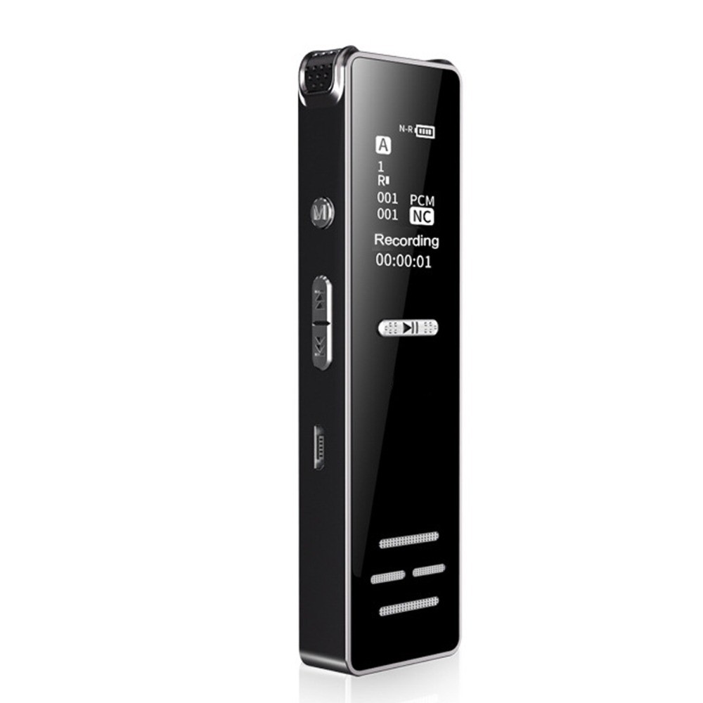 128G Spy Audio Recorder Digital Voice Activated Mini Sound Dictaphone/MP3 Player