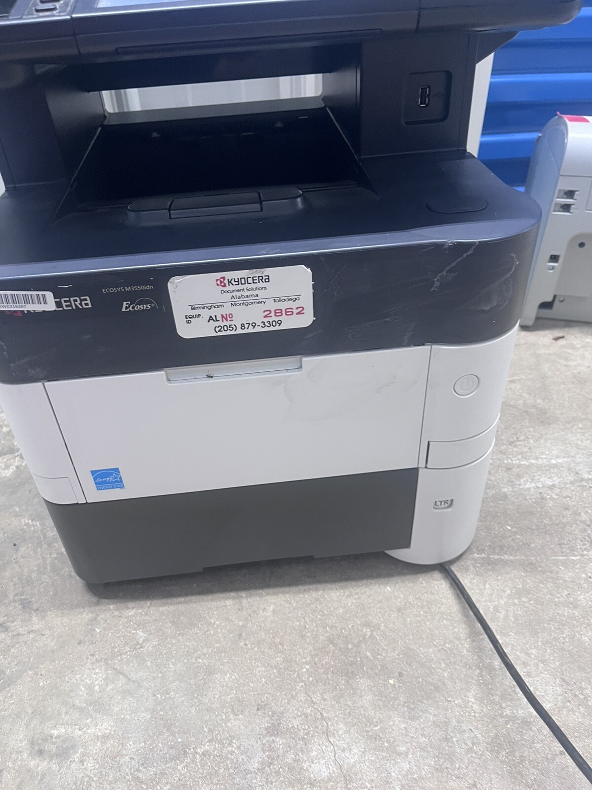 Mono MFP M3540idn Laser printer Copy Scan 66K pages