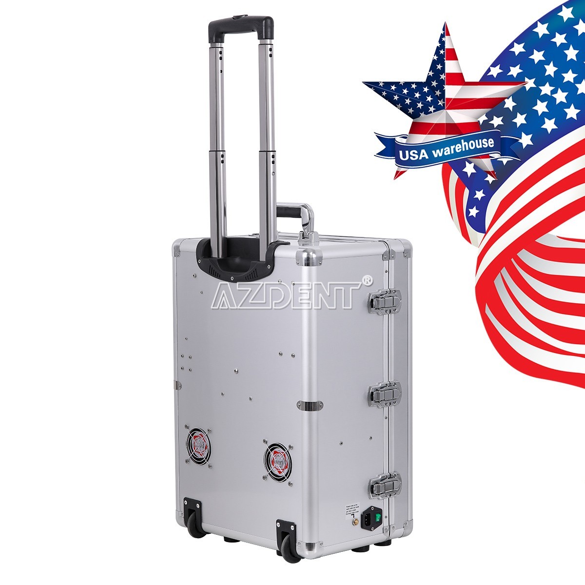 Dental Mobile Delivery Unit with Air Compressor/Suction System/Ultrasonic Scaler