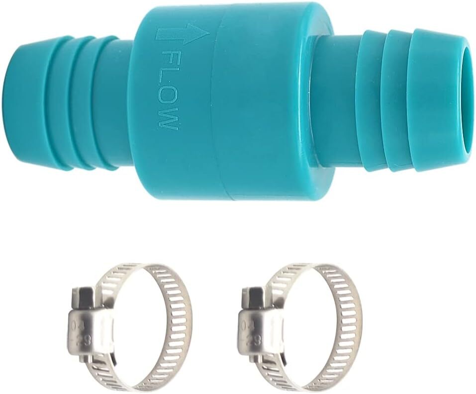 1 1/8 Inch Check Valve, 1 1/8 Inch Marine Bilge Pump Check Valve, 1 1/8″ In-Line