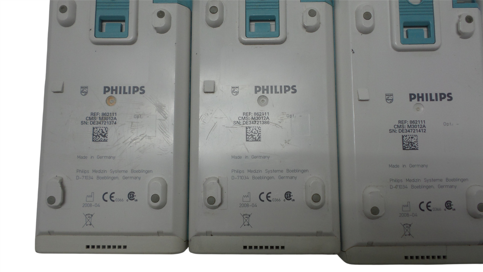 Lot 9 Philips M3015A /M3012A/M3014A Microstream Module 862393/862111/862187