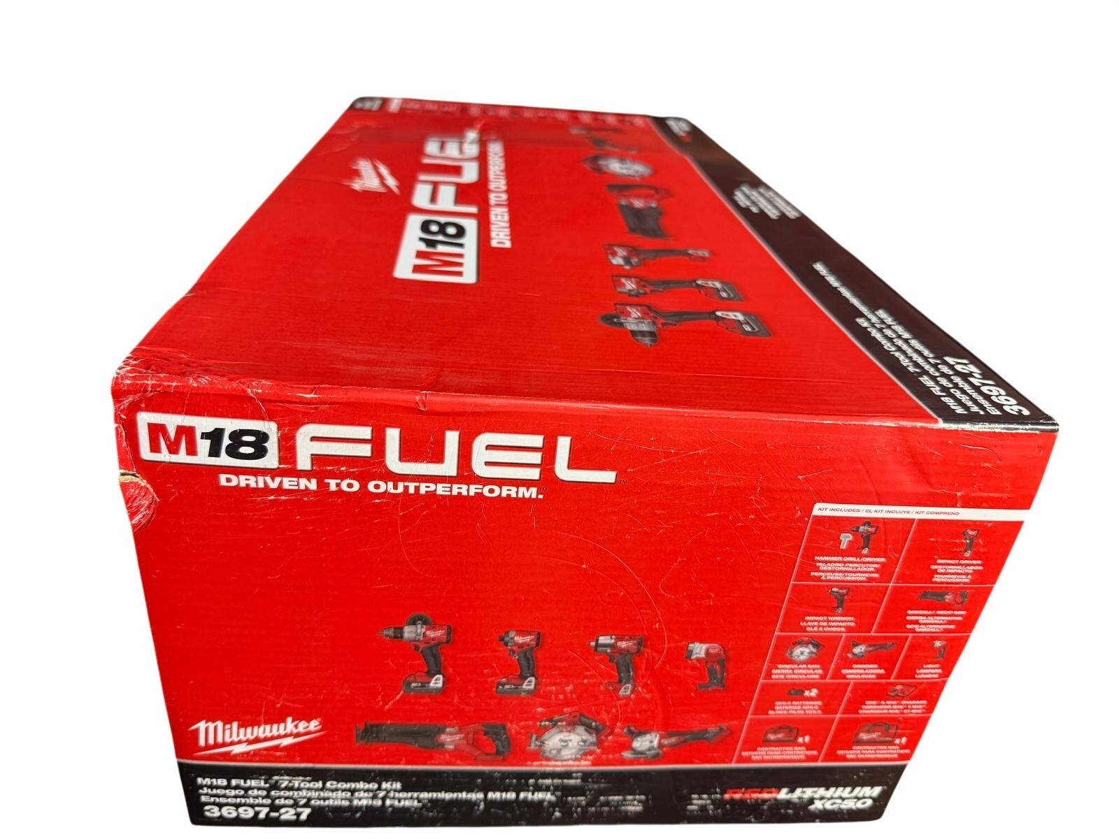 Milwaukee 3697-27 M18 FUEL 7-Tool Combo Kit