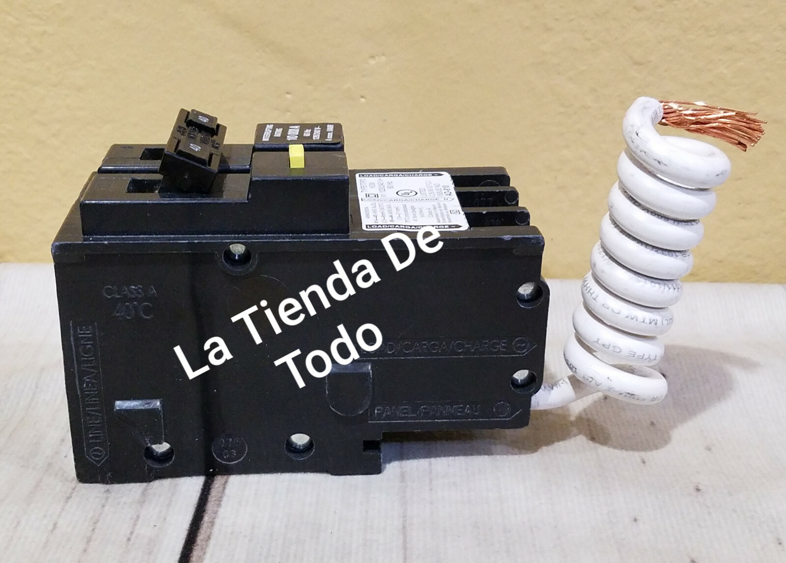 40A 240V GFIC GROUNDED CIRCUIT BREAKER INTERRUPTOR FITS D 2 HOM240GFIC READ