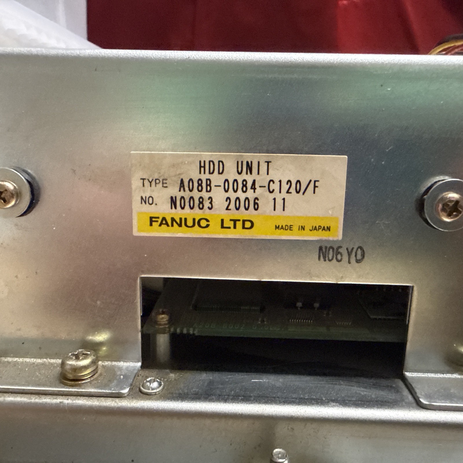 FANUC 180i A13B-0196-B412 PANEL; A08B-0084-D432 BASE UNIT; A08B-0084-C120/F