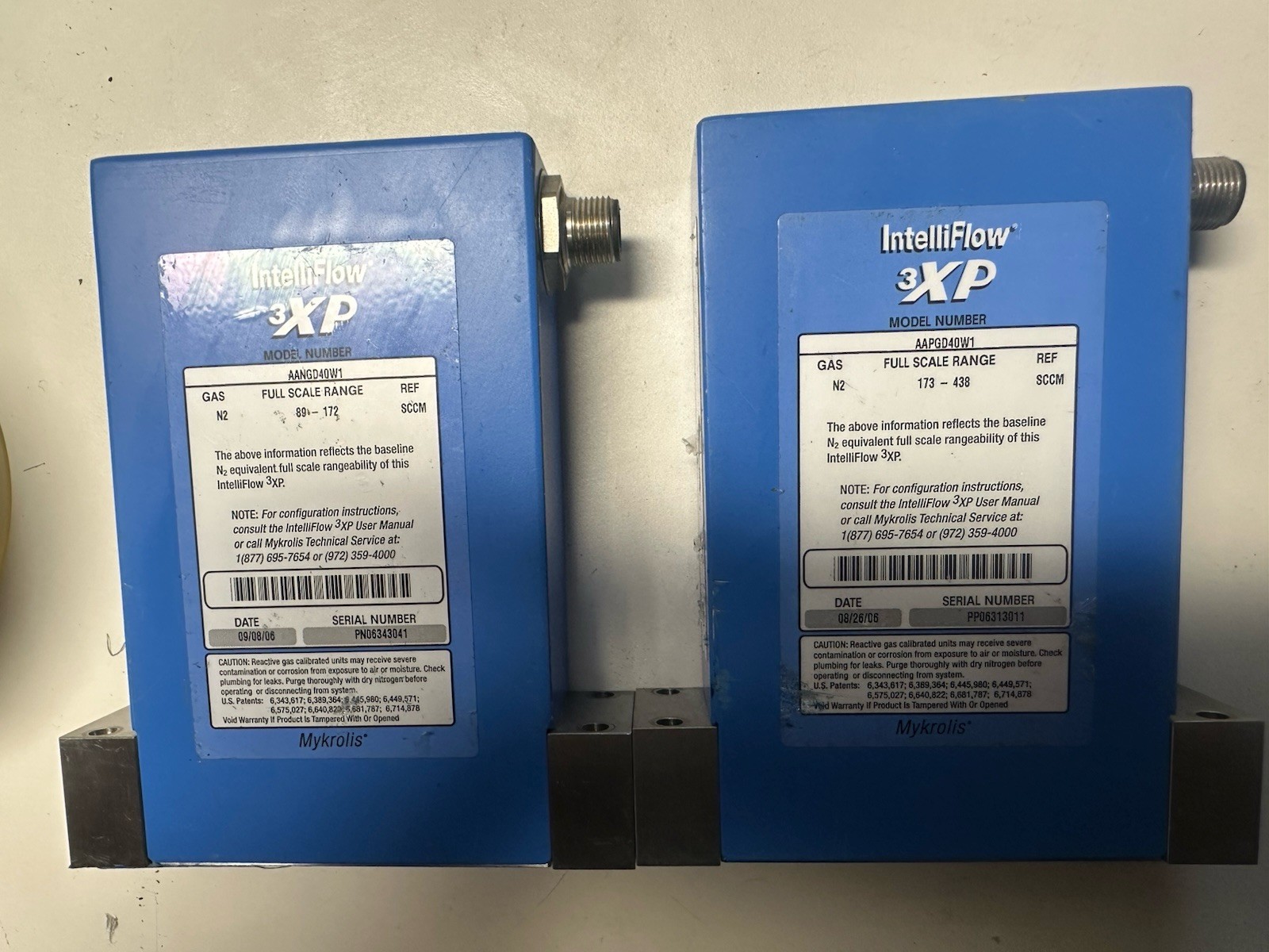 Mass Flow Controller Lot of 9 MIXED APPLIED MATERIALS MKS PI MFC 3XP IFC-125C