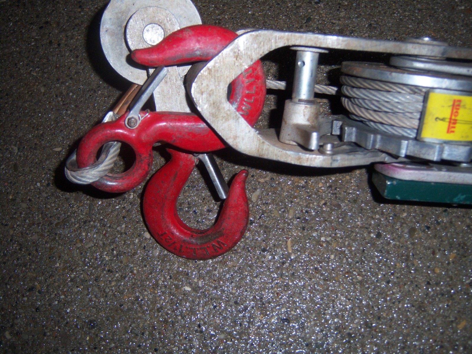 NICE LUG-ALL MODEL 3000-10 1 1/2 Ton Hoist Come Along CAPACITY 3000 Lbs
