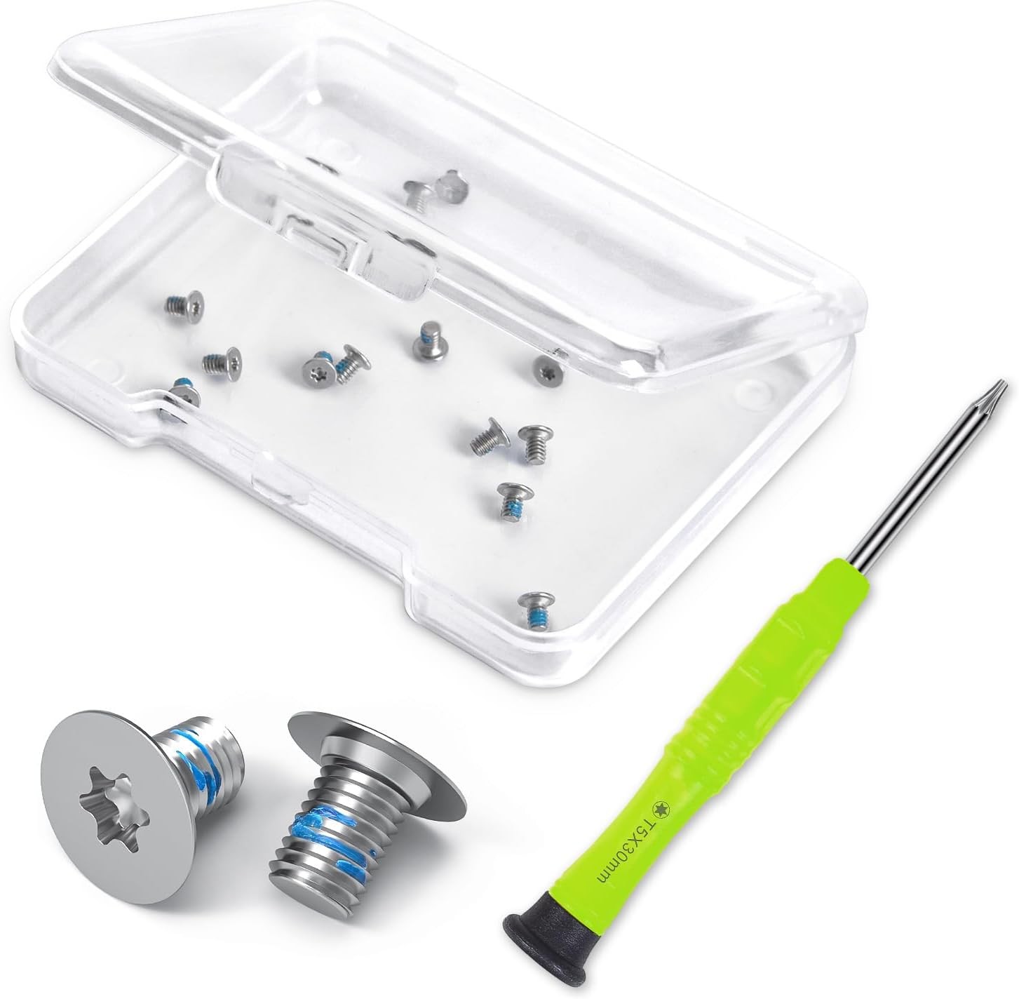 15PCS M2x3 Torx T5 Screws for Razer Blade 13 14 15 16 17 18 Laptop Silver
