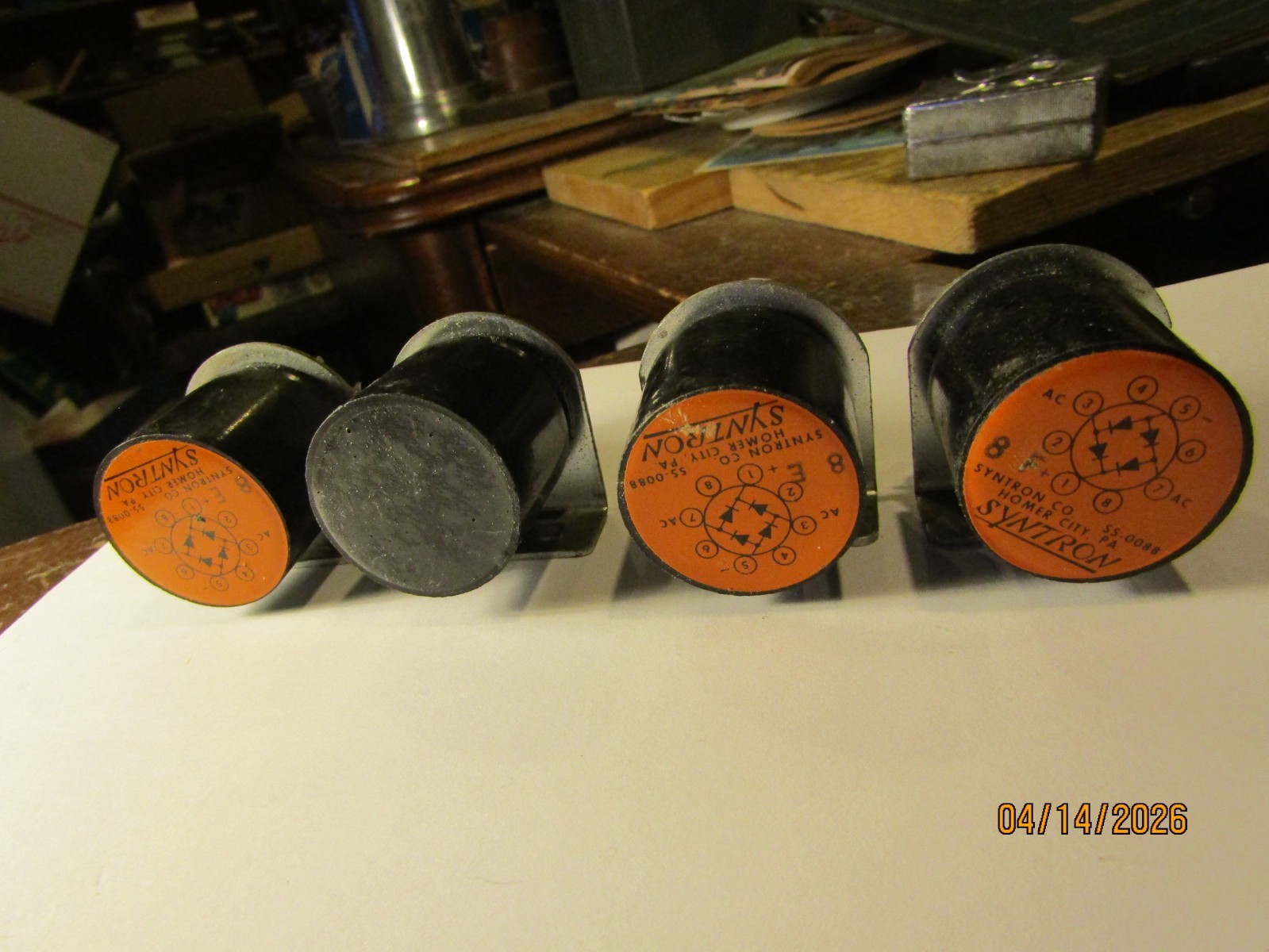 SYNTRON SS-0088 RECTIFIER 8 PIN XD-SS-0088 Set of 4