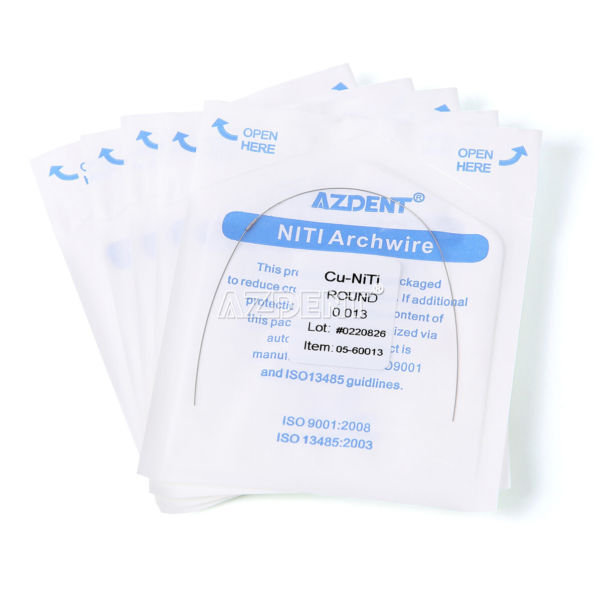 Dental Orthodontic Copper Cu-Niti Wires Arch Wires Rectangular Round Damon Stop