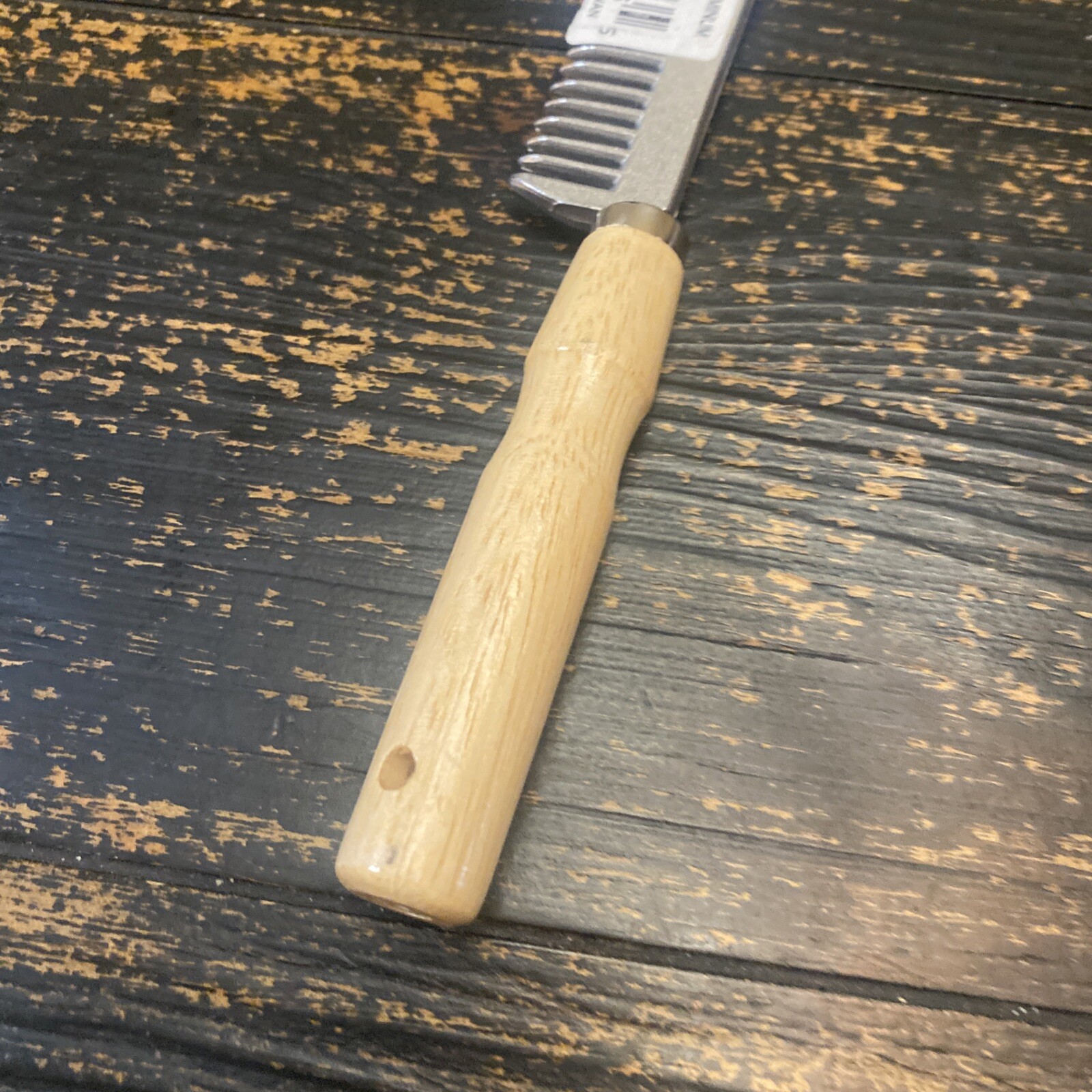 Weaver Leather Comb, Mane And Tail, Aluminum Wood Handle Made in Taiwan