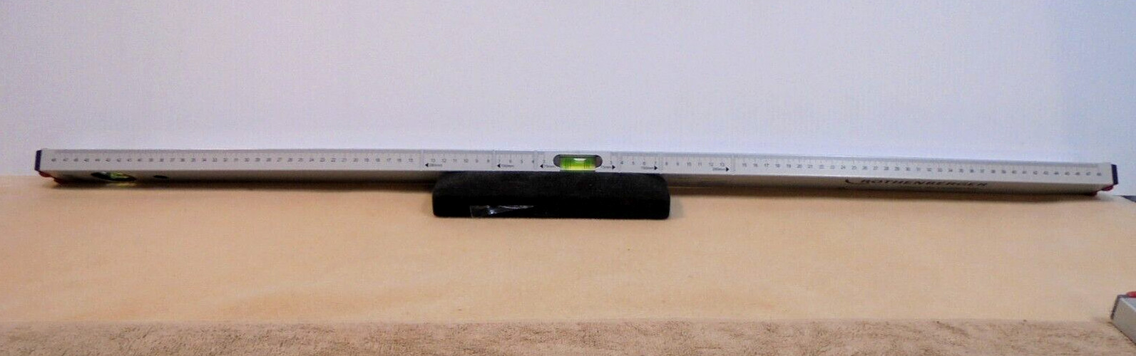 New Rothenberger 100cm Spirit Level #1500001548 with Magnets – Ships Free