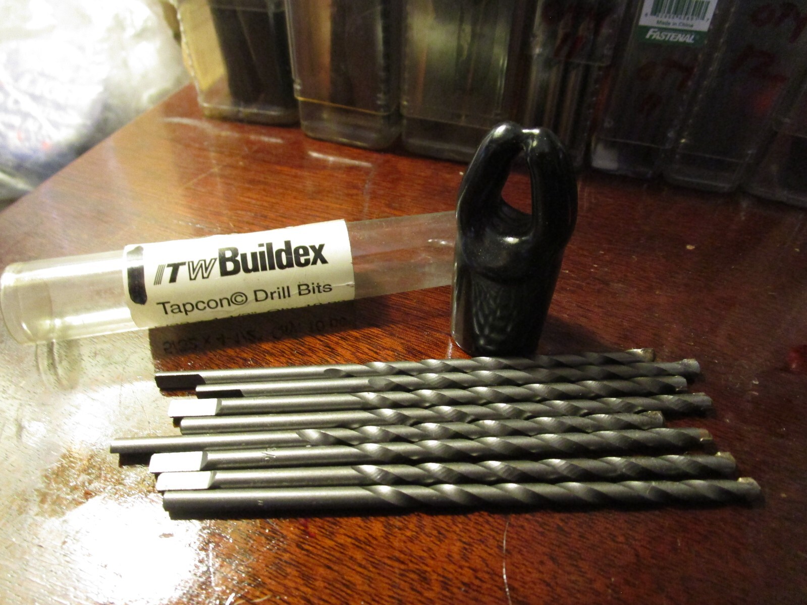 Climashield® 5/32″ 4-1/2″ OAL 0.190″ Shank 2 Flute Hammerdrill Bit QTY 9