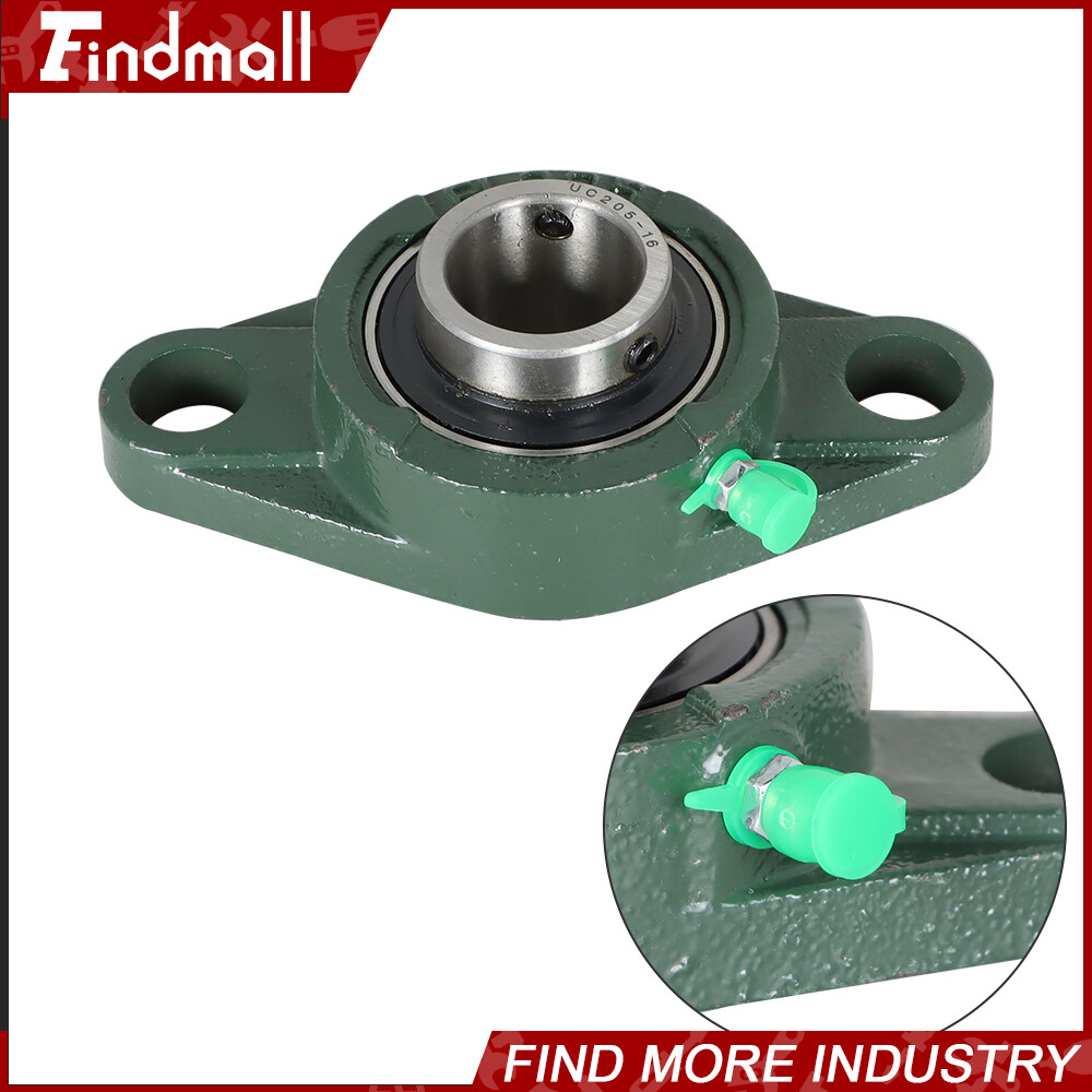 10PCS UCFL205-16 Pillow Block Flange Bearing 1″ Bore 2 Bolt Solid Base