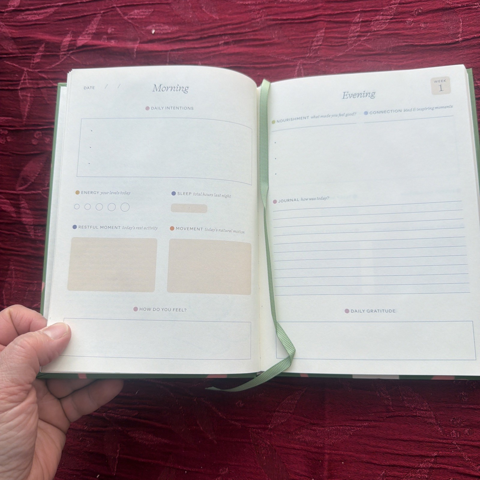 Papier Inc Tulip Wellness Journal Hardcover
