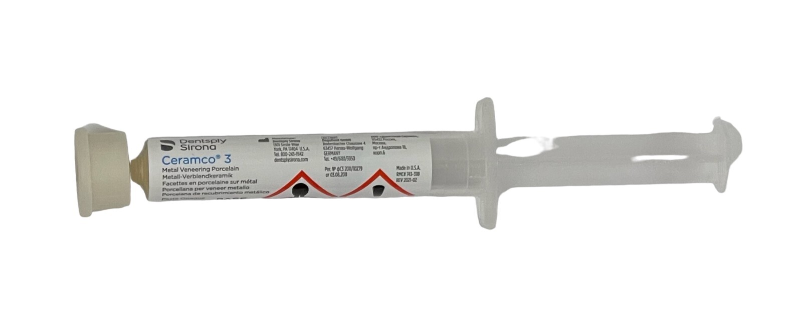 Ceramco 3 – Base Paste Opaque – 2 ml (0.07 oz)