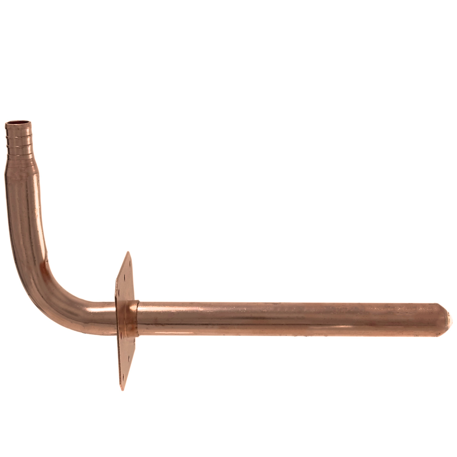 25) COPPER STUB OUT ELBOW FOR 1/2″ PEX TUBING WITH EAR / NAIL FLANGE 3 1/2″ X 8″