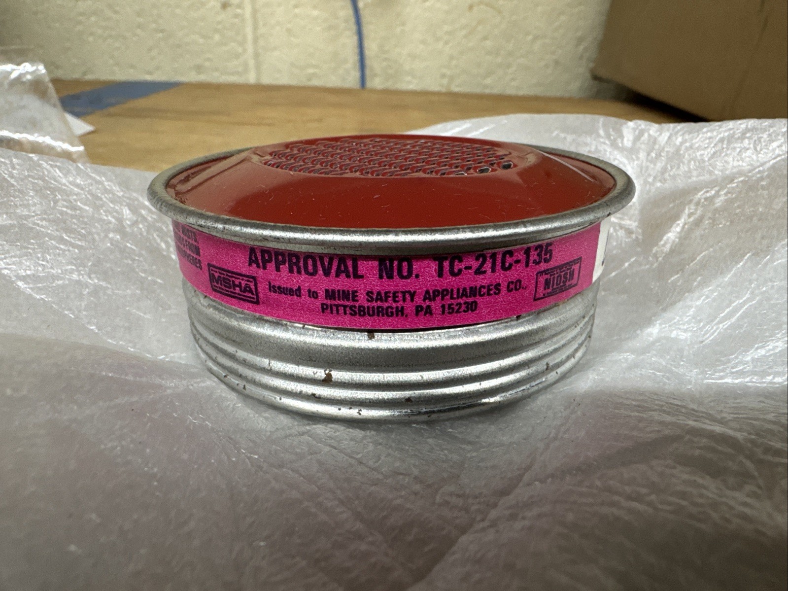 LOT of 10 MSA Comfo filters TC21C135 PN 459322 Type H