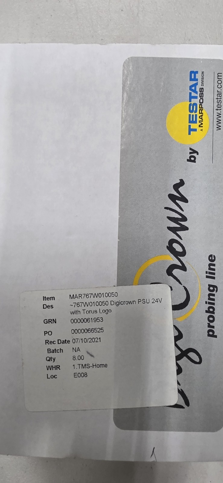 Marposs Testar Digi Crown 767W010050