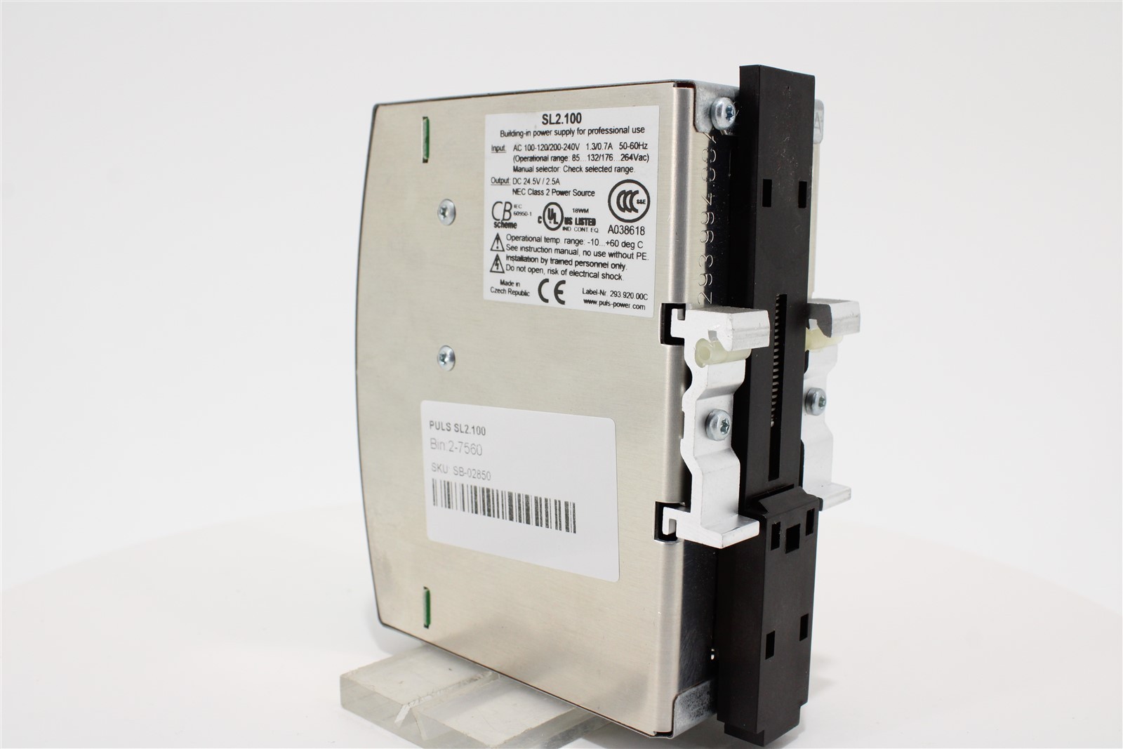 PULS SL2.100 SilverLine DIN Rail Power Supply | 24V DC | 2.5A | 60W