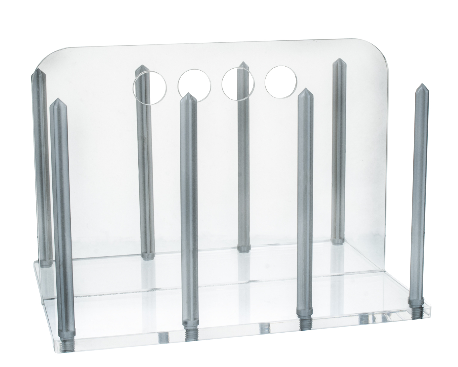Petri Dish Rack for 90mm Hold up to 60 Dishes – Clear Acrylic