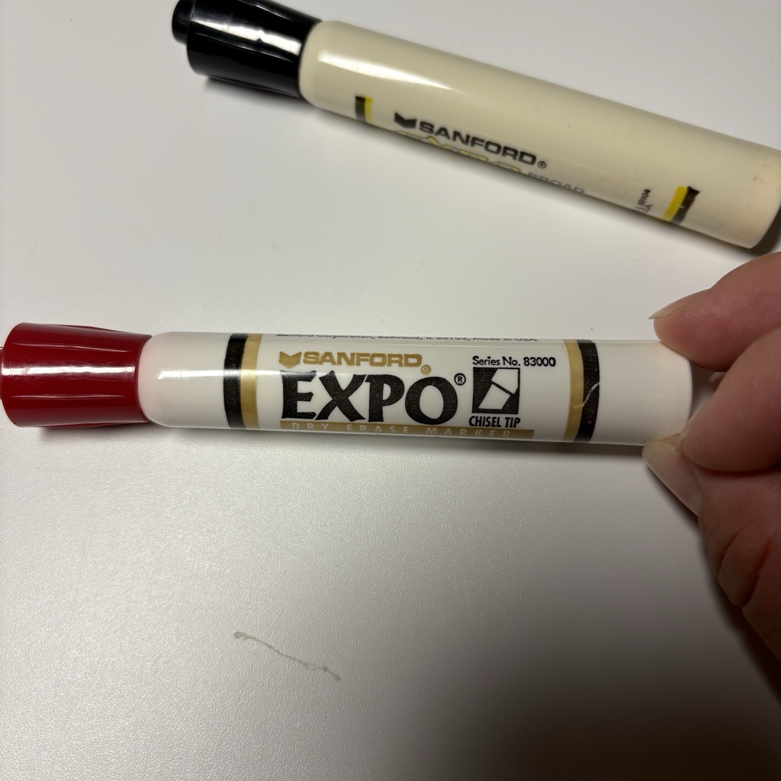 Vintage Sanford EXPO Dry Erase Markers Old Formula Collectible Major Accent
