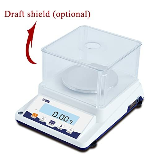 Electronic Lab Balance Beam Balances Scales with Capacity 610g Readability 0.01g